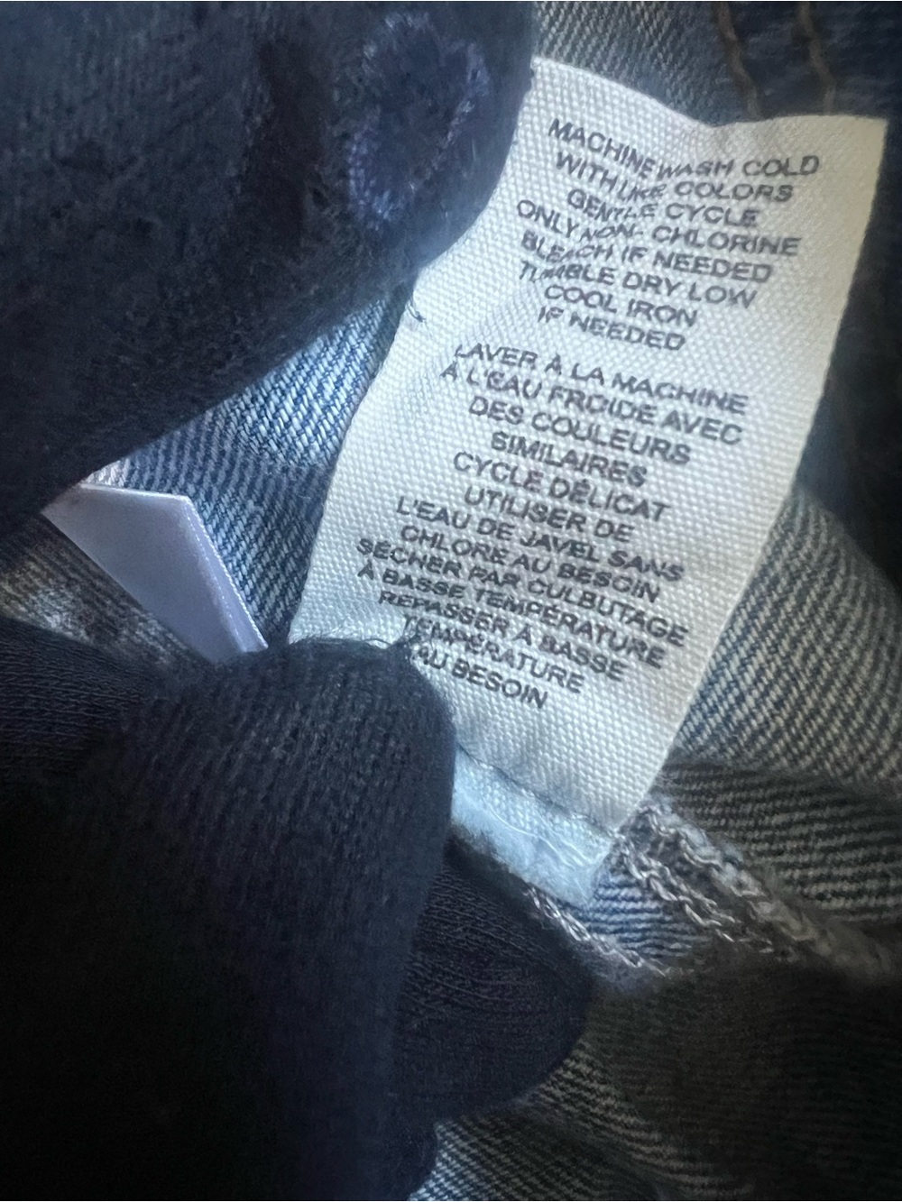 Current Elliot Faux Leather Trim Denim Shirt
Jacket - Picture 12 of 12